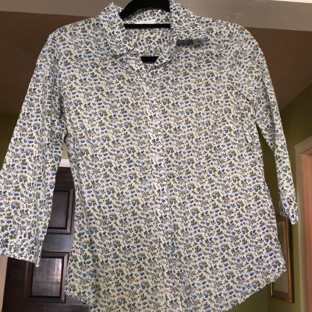 Izod flower shirt